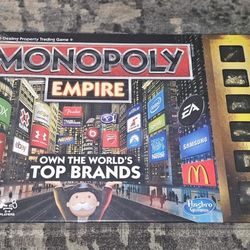 Monopoly Empire Board Game (2013) A4770 Brand New Factory Sealed Box Is PERFECT!