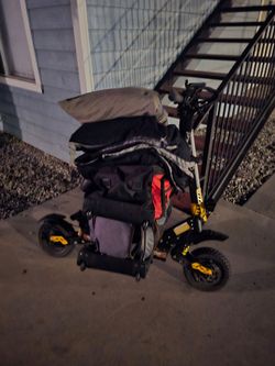 FOHOLO F15 Electric Scooter — 5000W Dual Motor, 47MPH, Full Suspension, Off-Road — $800