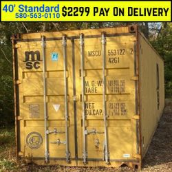 40’ Standard Shipping Container - WWT