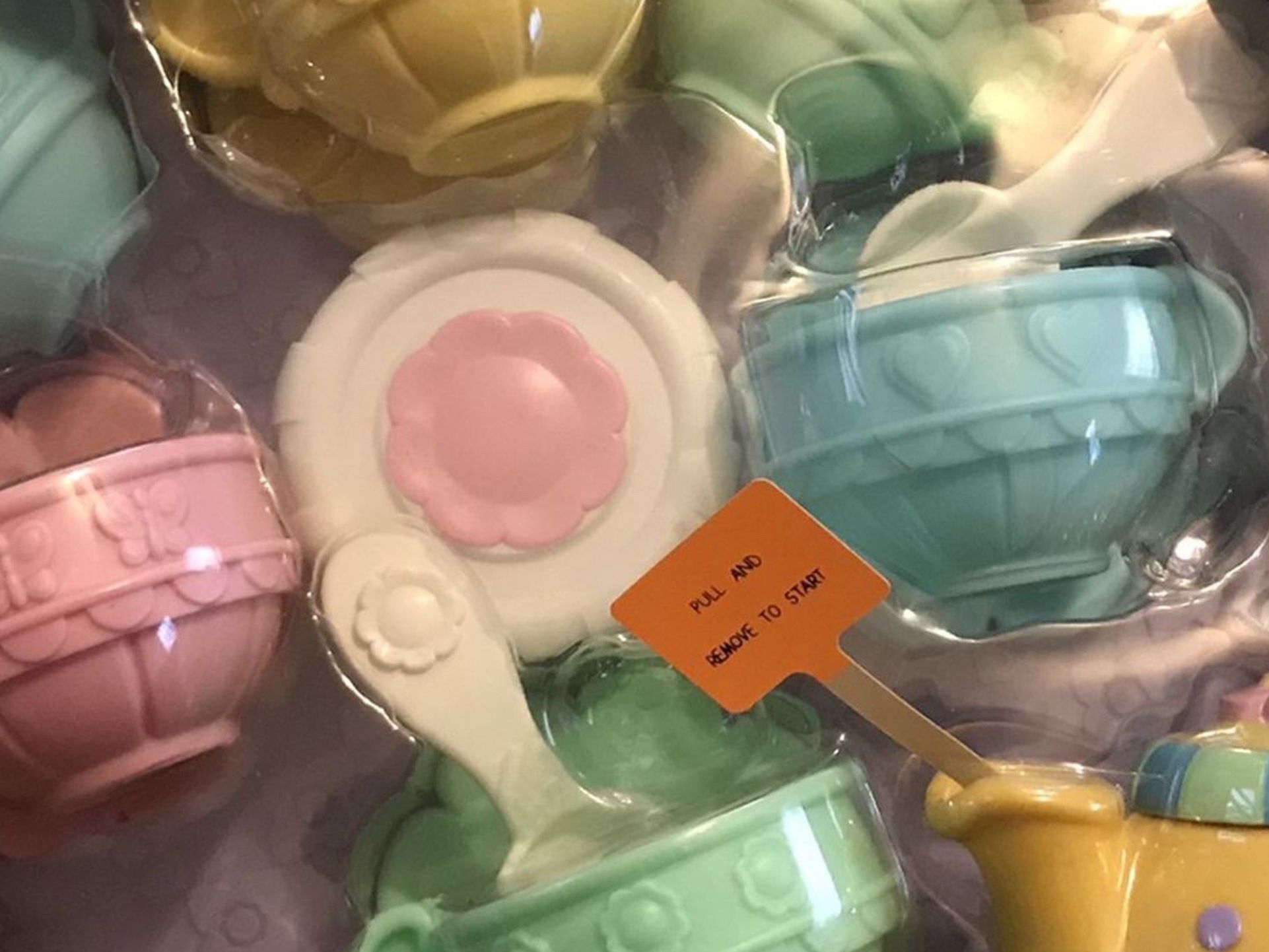 Vintage Fisher price Musical Tea Pot Set