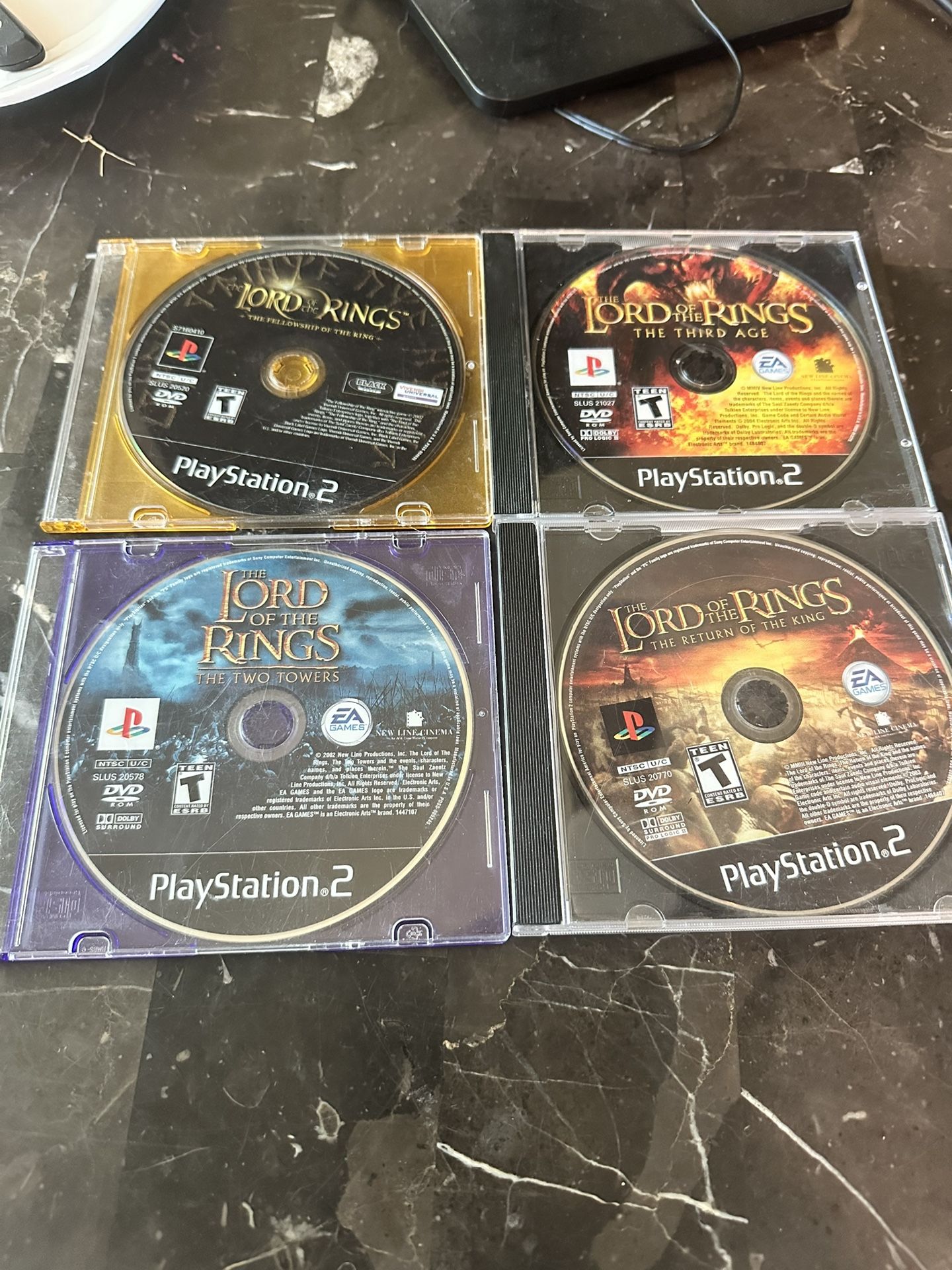 LOTR PS2 Lott