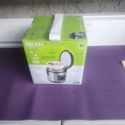 Aroma Rice & Grain Cooker 8 Rice Cups Cooked