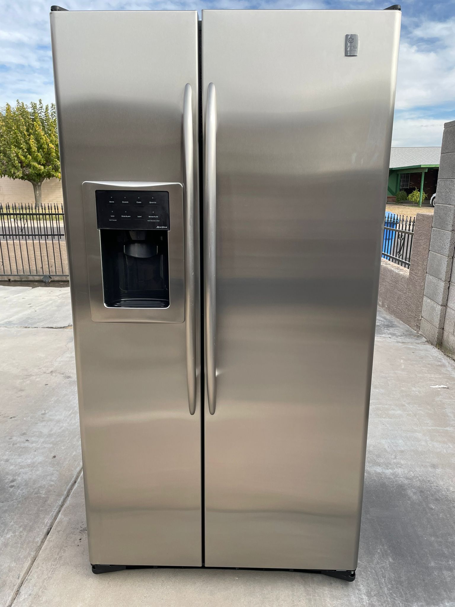 Refrigerator GE Stainless Steel 