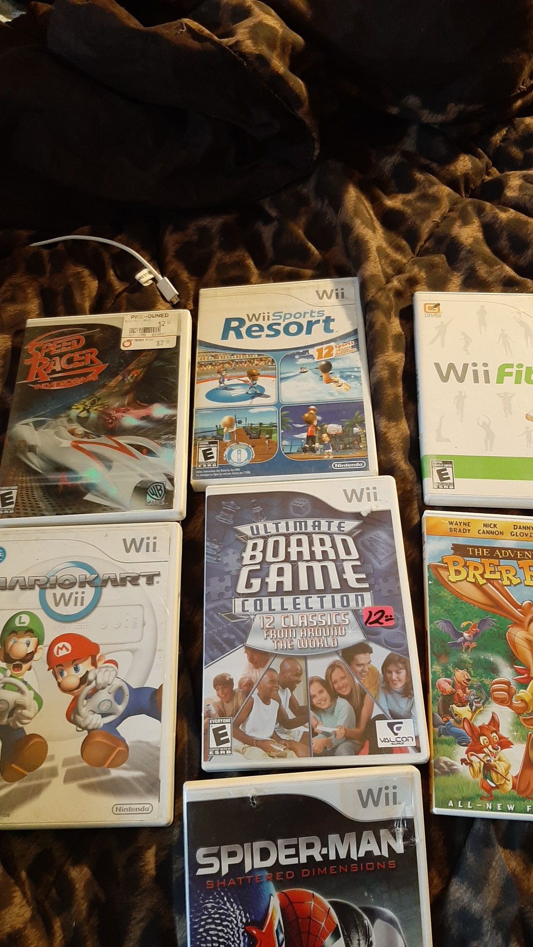 Wii games with Wii console