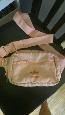 Adidas bag, pink crossover, or fanny pouch