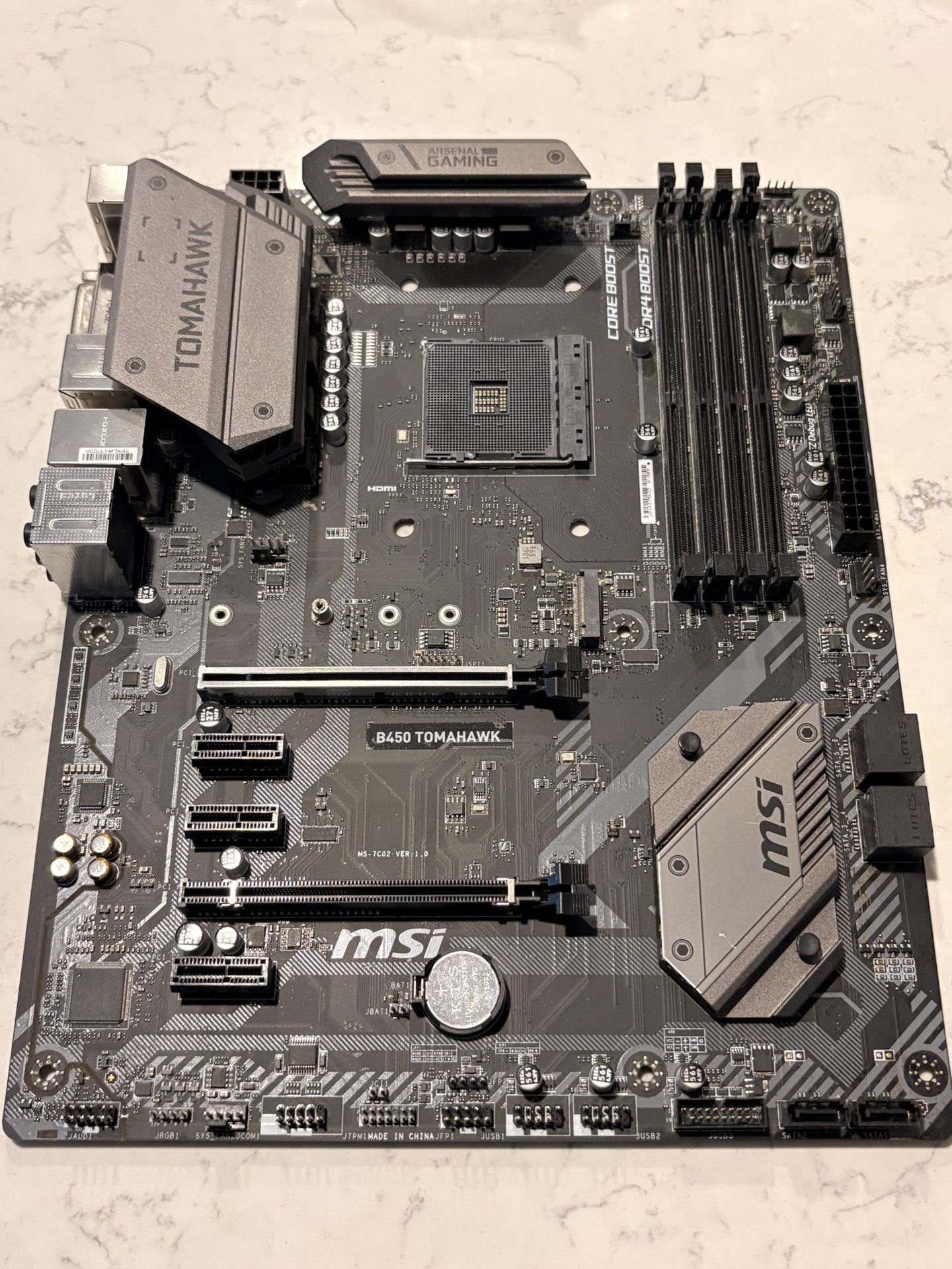 MSI B450 Tomahawk Motherboard