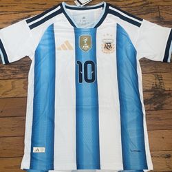 YOUTH OR ADULT ARGENTINA WORLD CUP 2026 HOME JERSEY W/ MESSI #10 #messi