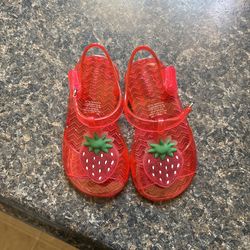 Strawberry Jelly Sandals 