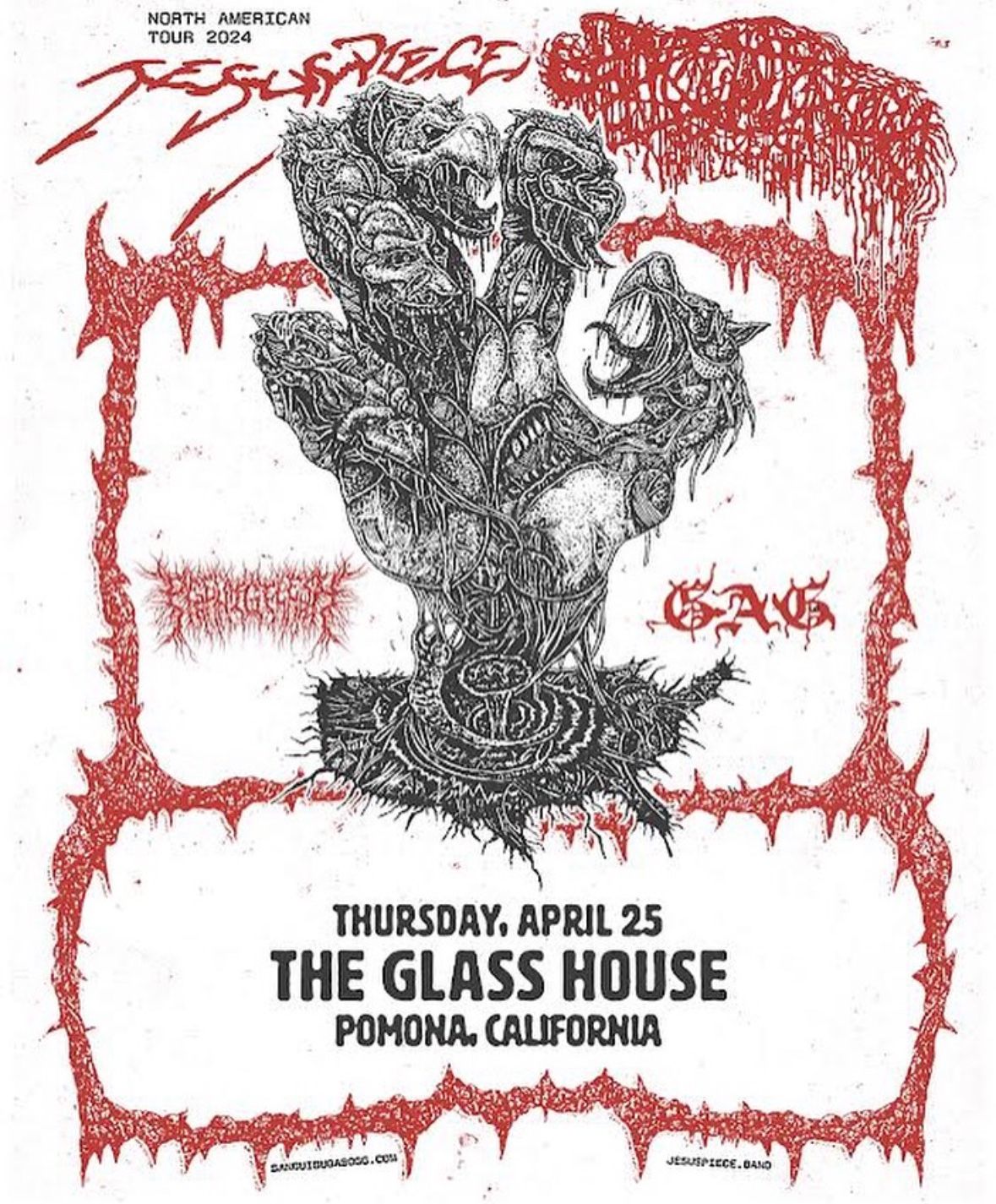 Jesus Piece - The Glasshouse - 4 Tickets