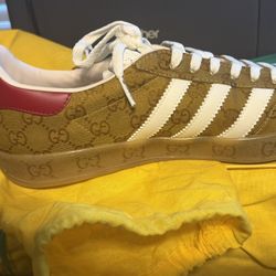 Brand new Gucci Adidas Gazelle 10.5 