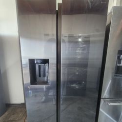 Samsung Black Stainless Steel Side By Side 