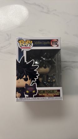 Brand New Pop Funko JJK Jujutsu Kaisen Vinyl Figure Megumi Fushiguro with Divine Dog