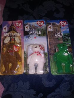 Beanie Babies limited Editions,One Error,And Others.Not Sure Exactly How many I Have,Maby Around Fifty Possible More
