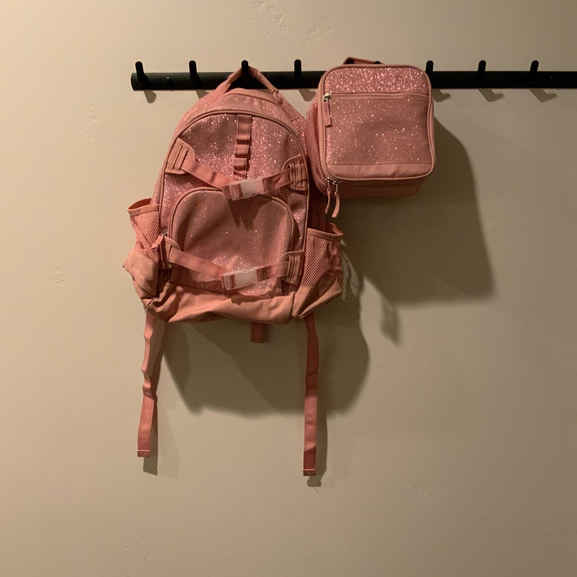 Girls Sparkly Backpack And Lunchbox Pottery Barn