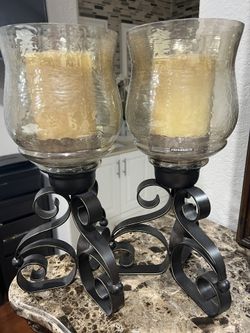 Set Of Two Candle Holders