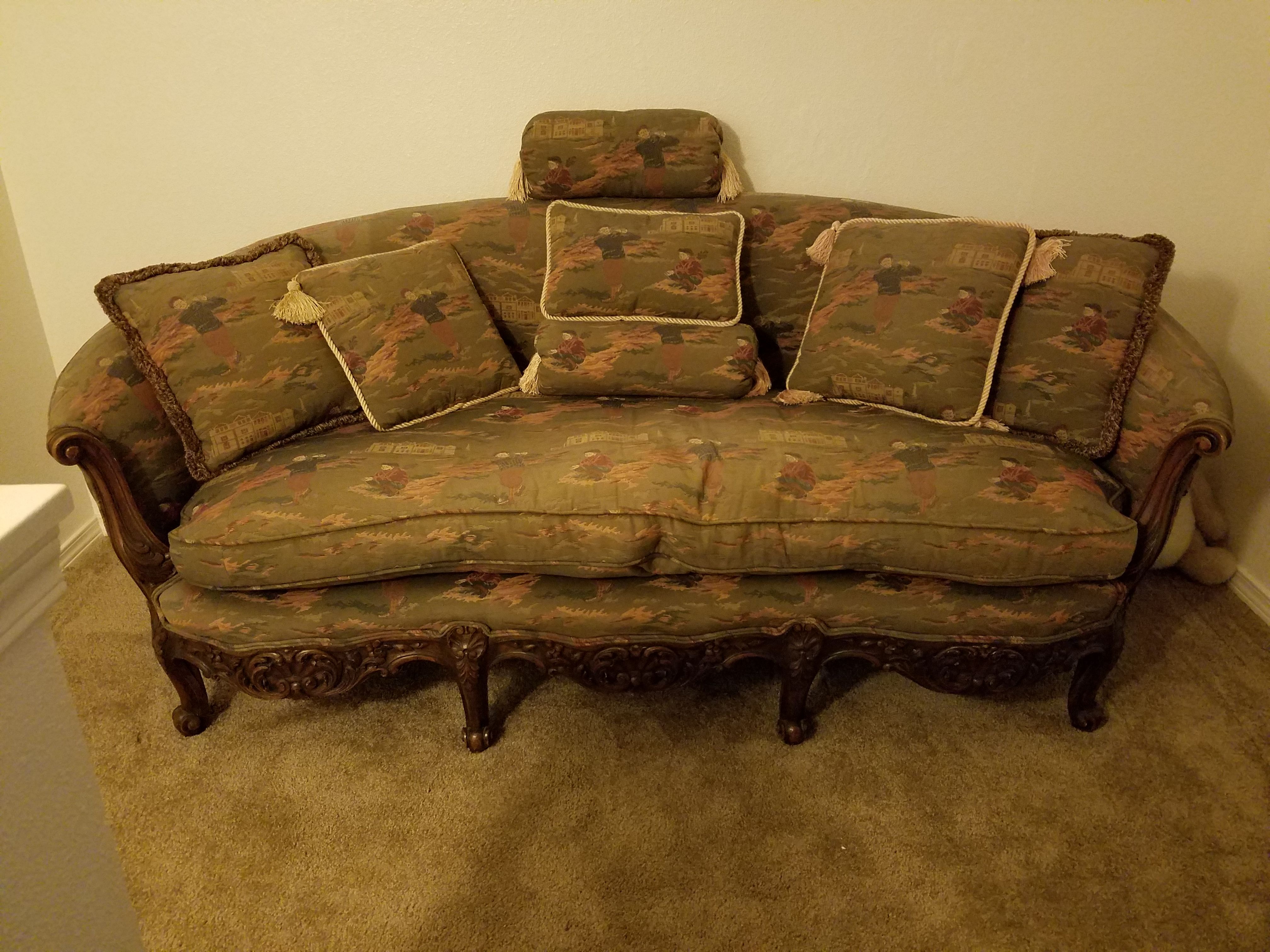clearance discounted Washington in Couches Antique Overstuffed Sofa Vintage Seattle, for for