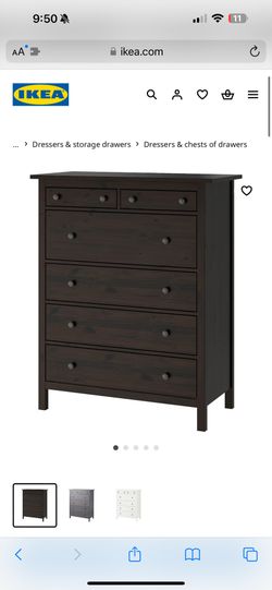 Hemnes 6 Drawer Dresser