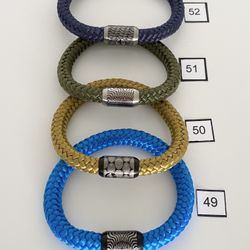 Bracelets . Leather And Rope . Clearance Collection 