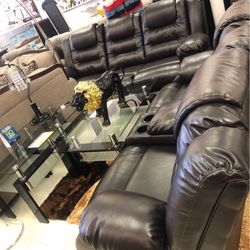 Brand New Reclining Sofa And Love Seat