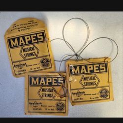 Vintage Mapes Guitar Strings