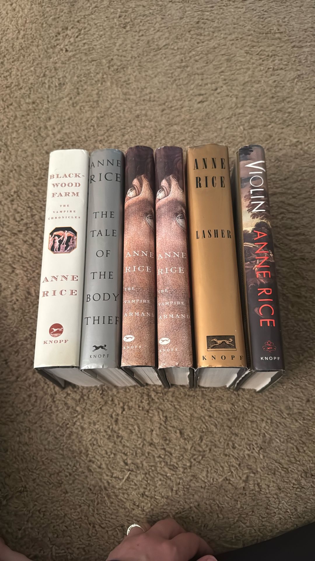 Anne Rice Books