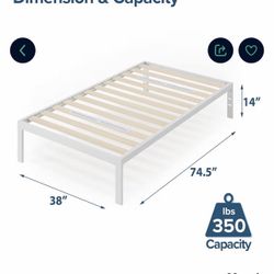 Metal Twin Bed Frame