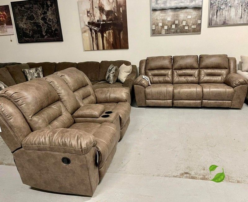 Ashley Reclining Sofas and Loveseats Finance and Delivery Available Stoneland