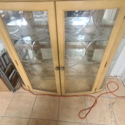China (GLASS CHINA CABINET