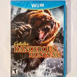 Cabela's Dangerous Hunts 2013 - Nintendo Wii U (Brand New)