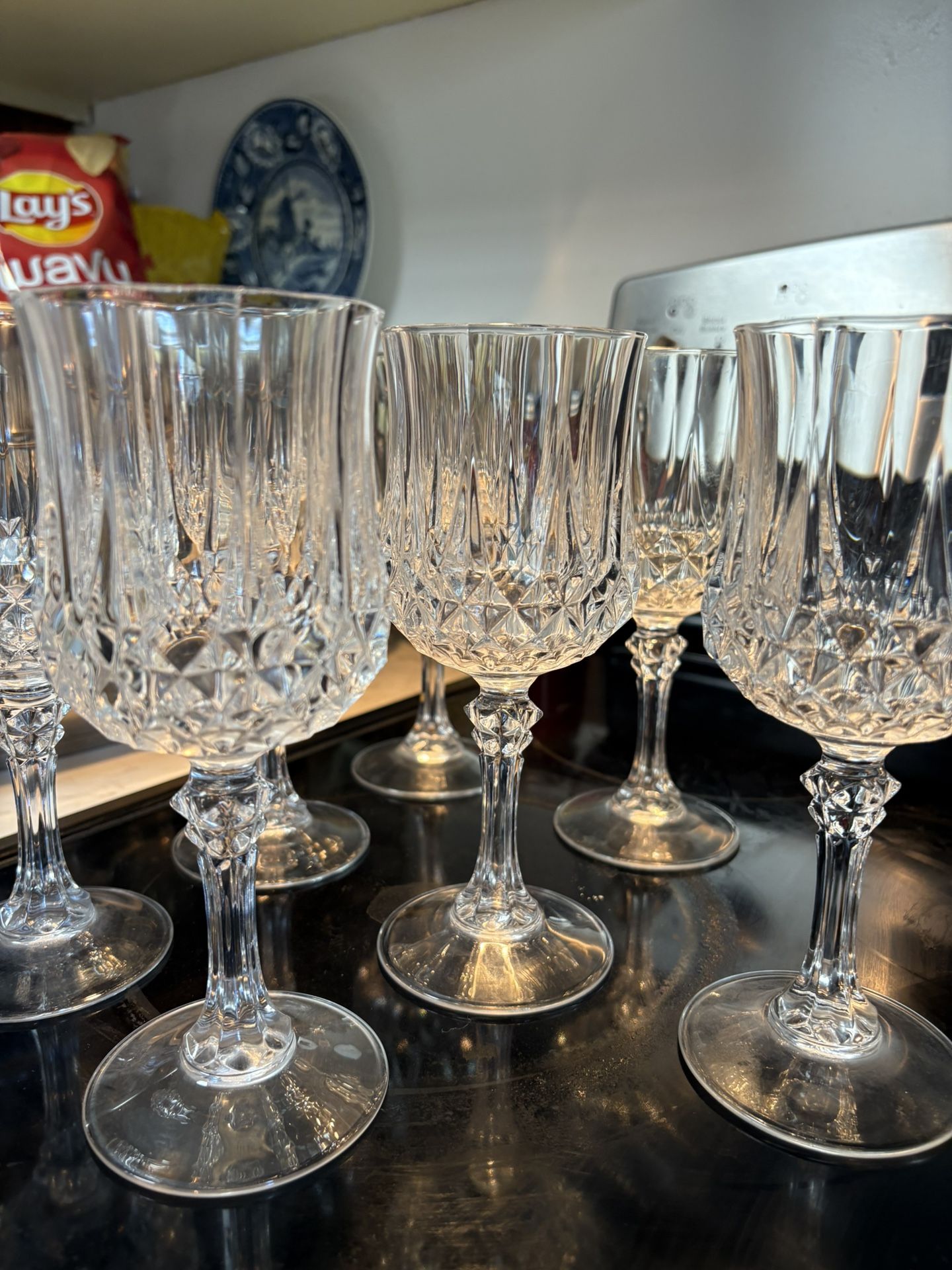 Cristal d’arques Tea Goblets