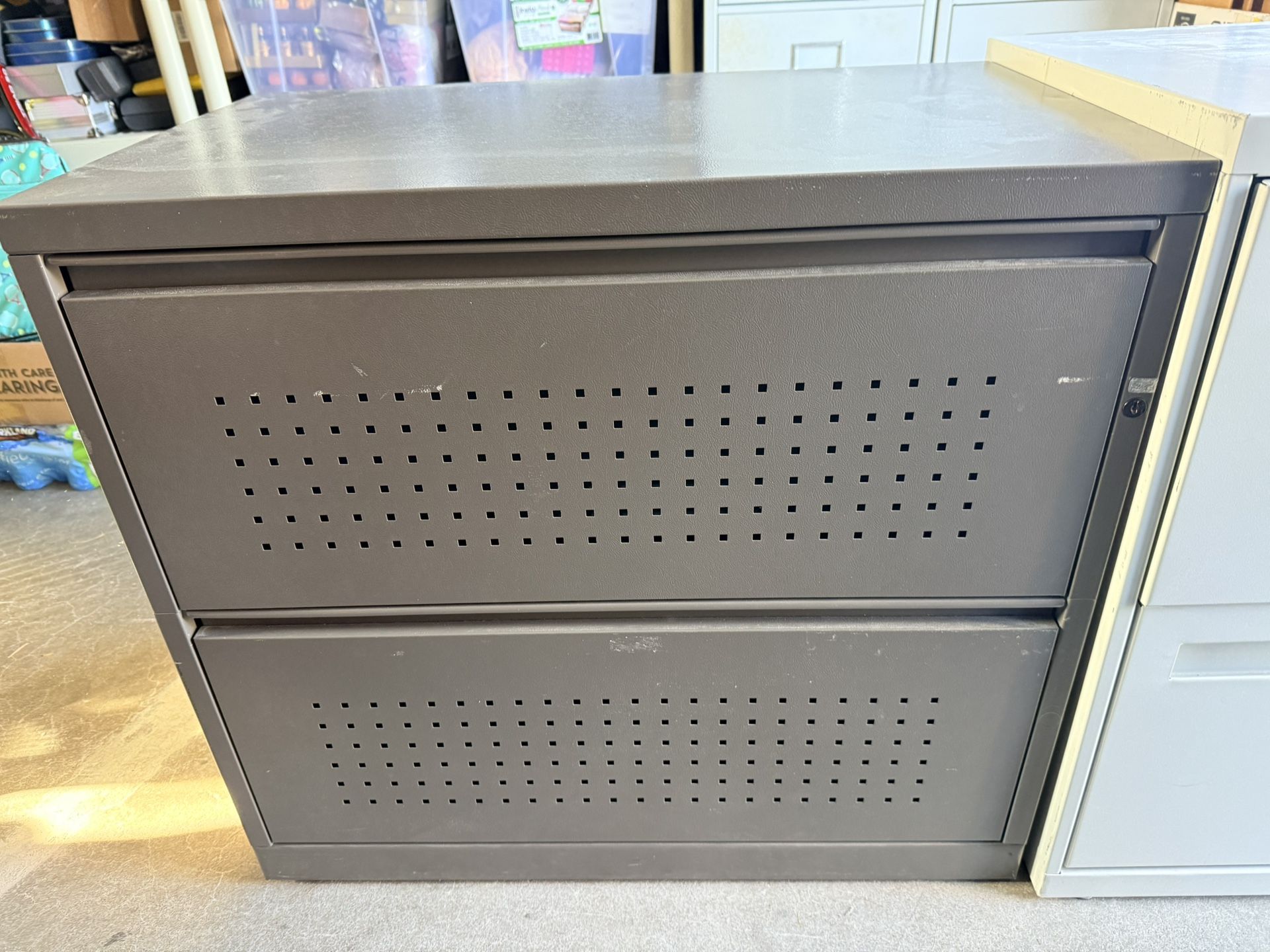 Metal 2 Drawer File Cabinet
