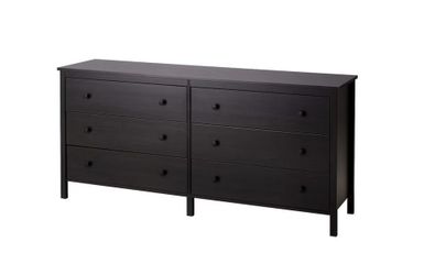ikea black dresser 6 drawer KOPPANG (Black/Brown) for Sale in Tacoma, WA Your home should be BEBITA 31st birthday dress | Color:Timber