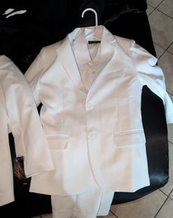 Kids White Tux