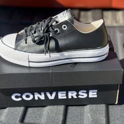 Brand New Leather Converse