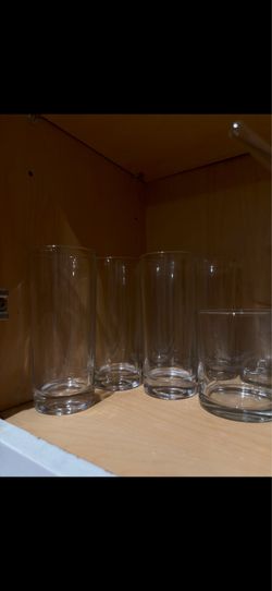 Glass cups set of 6