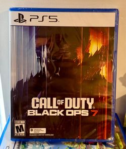 Call of Duty Black Ops 7 Standard Edition PlayStation 5 Brand New Factory Sealed