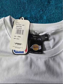 Pro Standard LA Lakers T-Shirt 2XL White