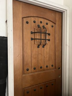 New front Door with Speakeasy