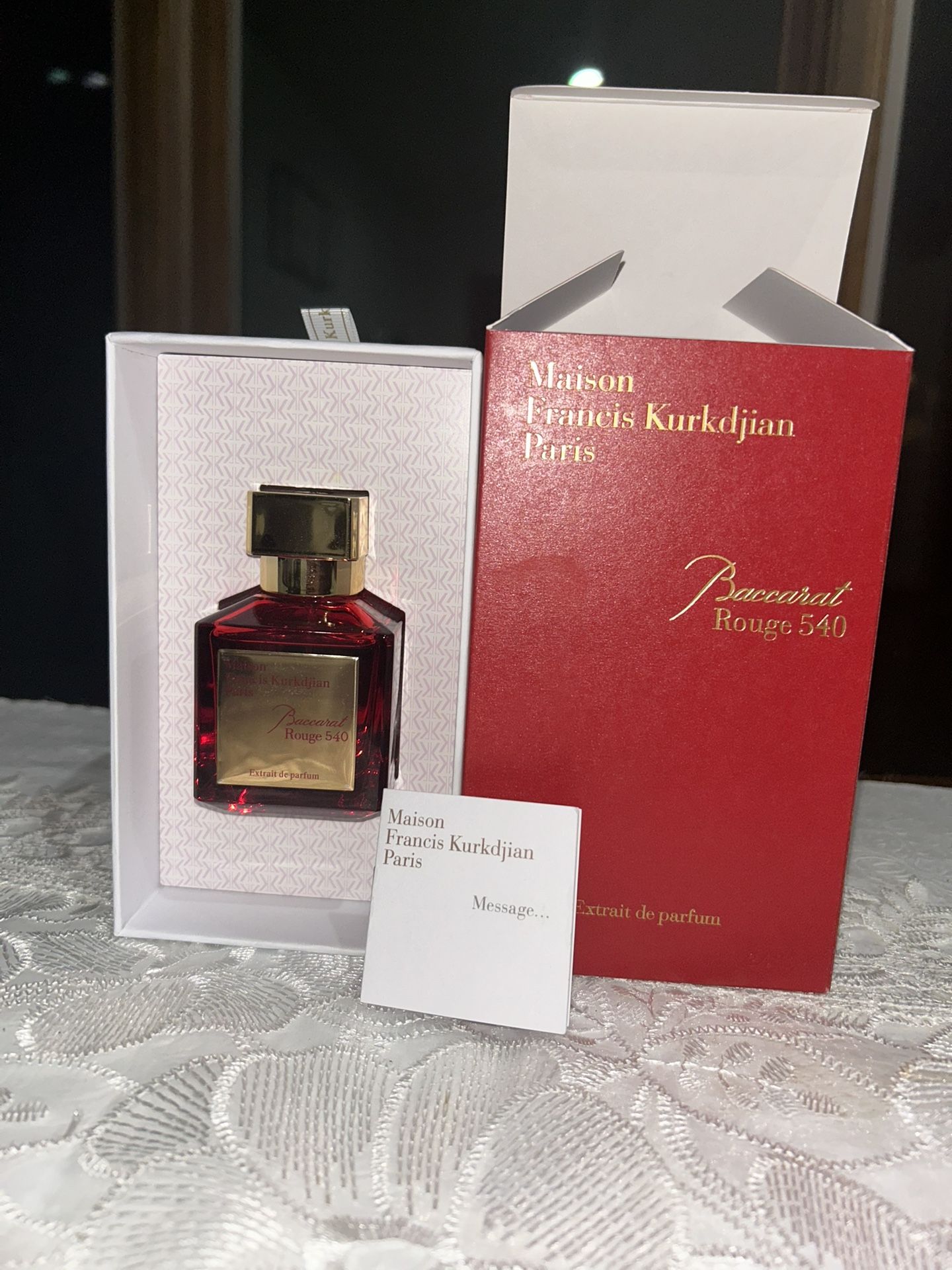 Baccarat Rouge Cologne 