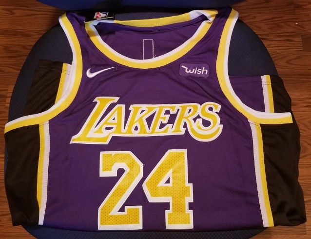 Lakers Bryant 24 Jersey New Purple And Black Se Habla español 