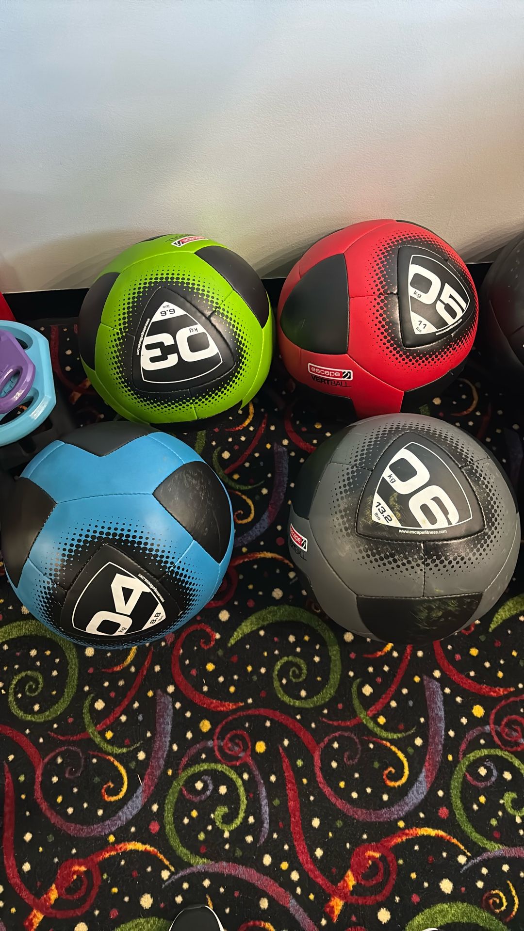 Vert balls