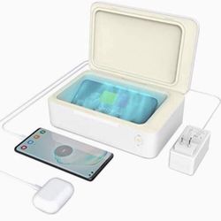 iPhone 8-13 + Samsung Sanitizer Box & Wireless Charger (iPhone/Android)- $25