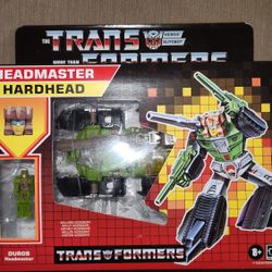 Transformers G1 Headmasters Hardhead
