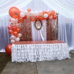 Candytable /balloon garland