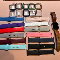 Apple Watch SE GPS 44mm Silver Bundle Set