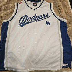 Dodgers Tank Jersey XXL 