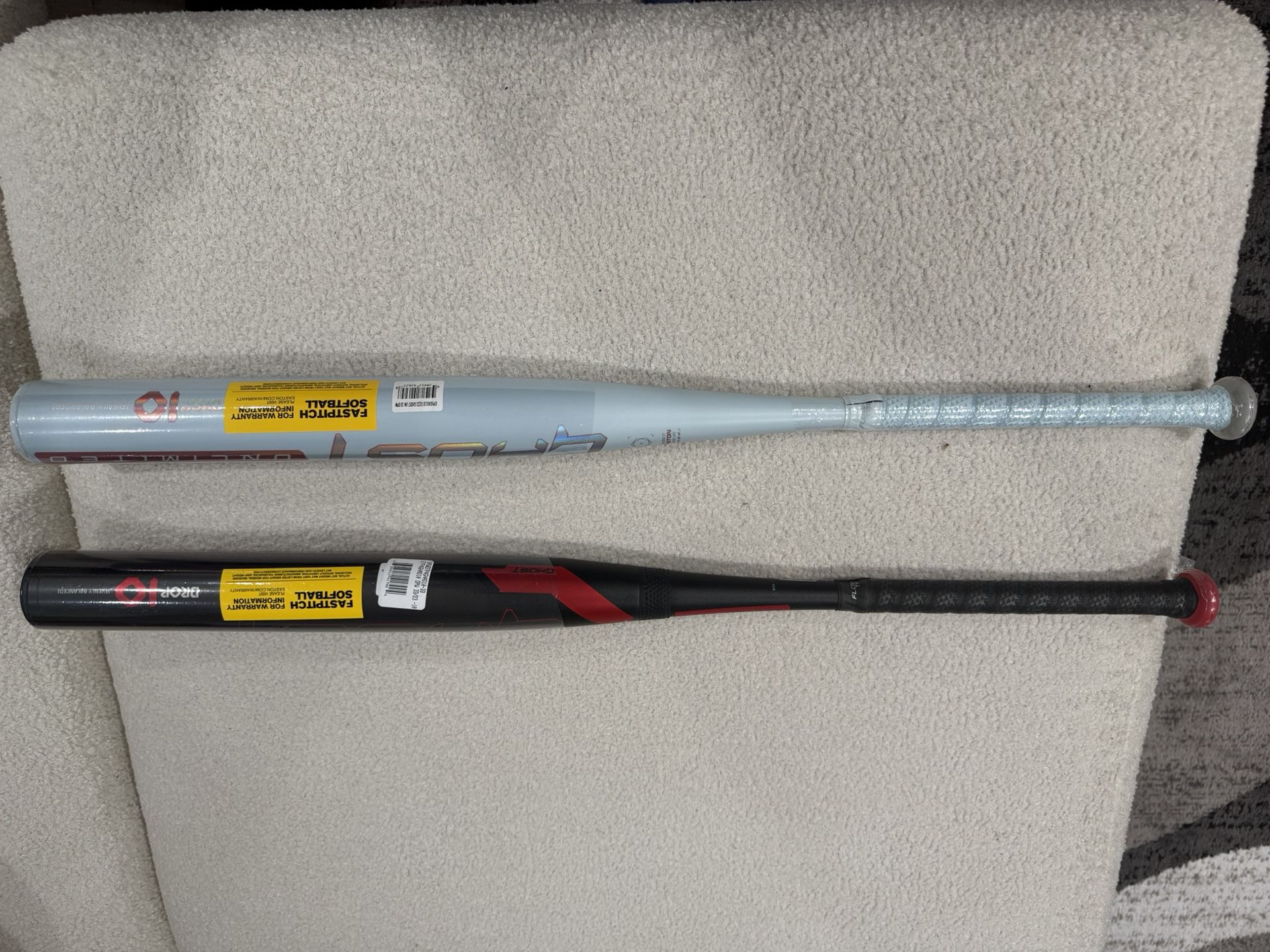 2 Easton Ghost Fastpitch Bat