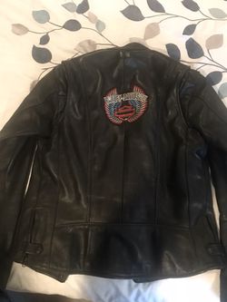 Women’s motorcycle leather jacket