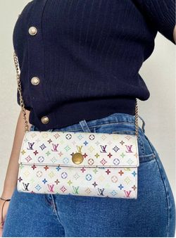 Authentic Louis Vuitton Multicolore Wallet On Chain Crossbody Bag
