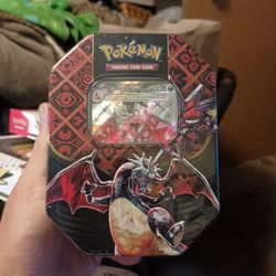 Paldean Fates Shiny Charizard Tin